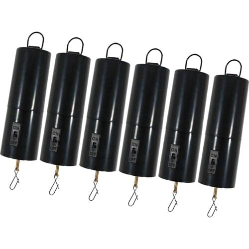 6Pcs Whirligig Wind Spinner Battery Motor Display Twist Turn Swirl