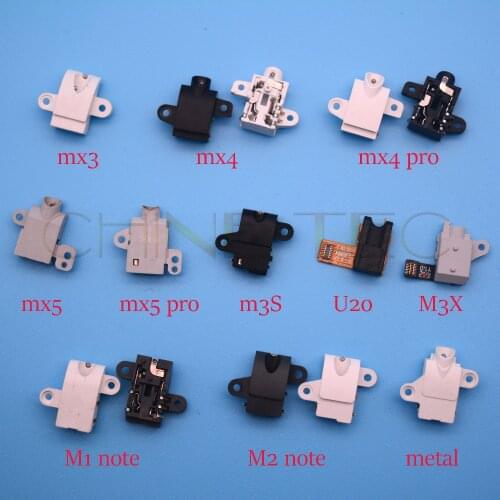 1pcs Earphone Earpiece Hole Jack for Meizu MX3 MX4 pro Mx5 pro5 M1 M2 note M2 M3S mini M1 metal M3X U20
