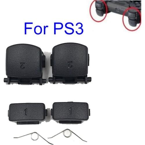 100sets For Sony PS3 Controller Number 1 2 Trigger Buttons Springs Repair Part L1 R1 L2 R2 Buttons