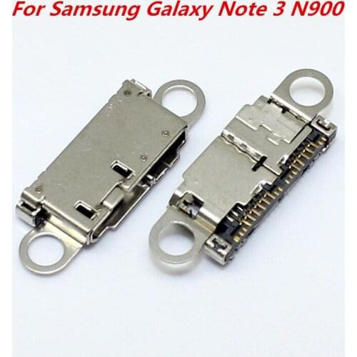 2PCS New Micro USB Connector Charging Port Socket For Samsung Galaxy Note 3 N900 Charger Plug Socket Port