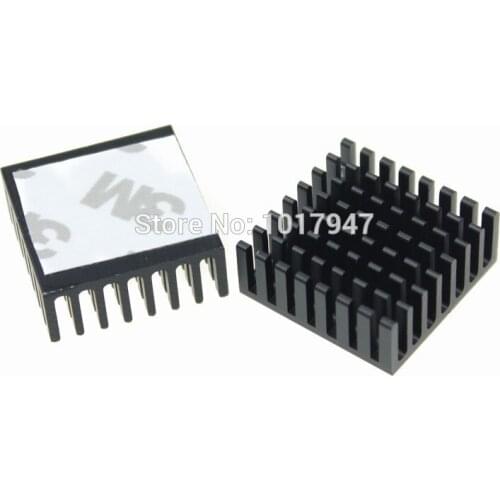 5 Pieces lot 28*28*15MM IC Heat sink Aluminum Cooling Fin Heatsink