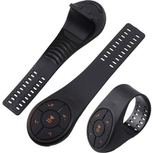 50pcs/lot Bluetooth 4.0 Remote Control Media Button Music Player Controller for iPhone for Samsung for Car Steering Wheel Bike