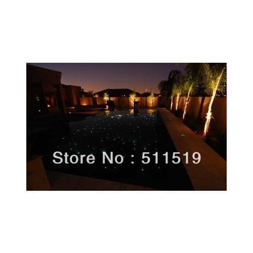 Pool fiber optic light kit, optic fiber for pool lighting ,50W LED lighe engine200pcs 1mm optic fiber