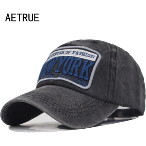 AETRUE Brand Women Baseball Cap Men Snapback Caps Hats For Men Trucker Bone MaLe Vintage Embroidery Casquette Baseball Hat Cap