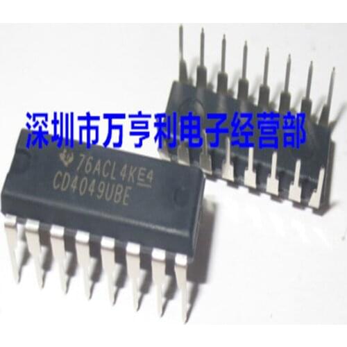 CD4049UBE DIP-16 New and Original 10pcs/Lot
