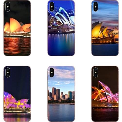 Beauty Sydney Opera House Scenery TPU Case Cover For Apple iPhone 4 4S 5 5C 5S SE SE2020 6 6S 7 8 11 Plus Pro X XS Max XR
