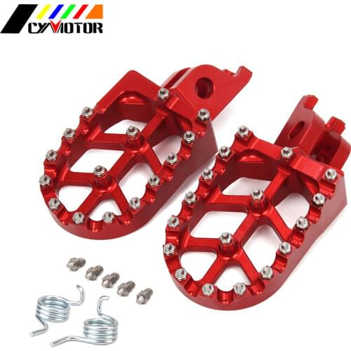 CNC Motorbike Foot Pegs Motorcycle Footpeg For KAWASAKI KLX450R 08-2013 KX450F 2007-2018 KX250F 2006-2018 KX250 KX450 2019 2020
