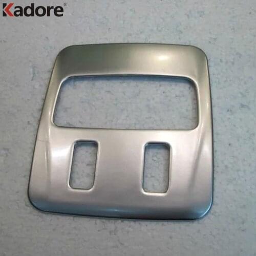 For Toyota Vios Yaris 2013 2014 Sedan ABS Matte Car Interior Roof Reading Light Lamp Panel Cover Trim Sticker Accessories