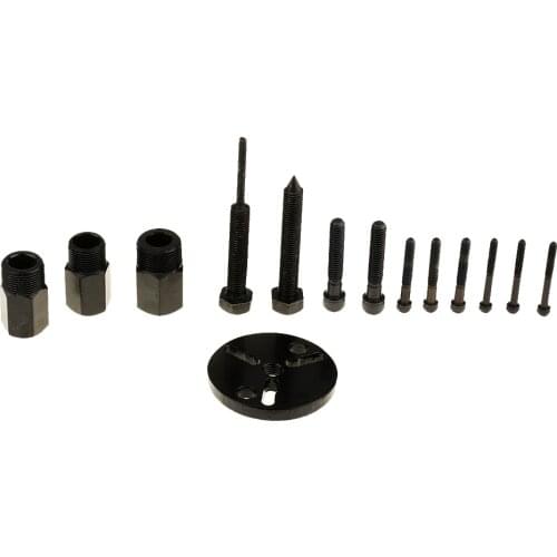 14Pcs Automotive Air Conditioning AC Compressor Clutch Puller Remover Tools