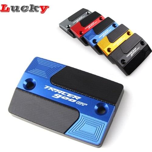 Logo Tracer900gt Motorcycle Front Brake Fluid Cylinder Master Reservoir Cover For Yamaha Tracer 900 gt tracer 900gt 2016-2019