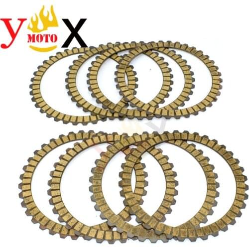 Motorcycle 8pcs Clutch Friction Plates For Harley XL883 Iron XL883R XLH1200 Roadster XL1200R Custom XL1200 48 72 Chopper Bobber