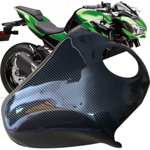 Z900 2017 2018 2019 Carbon Color (ABS Plastic) Motorcycle Rear Tank Cover For Kawasaki Z900 Z 900 2017 2018 2019 Gas Tank Cover