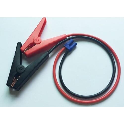 Alligator Clamp To EC5 Plug Quick Connector 50A/10AWG Cable for Car Emergency Jump Starter Auto Engine Booster Storage Battery