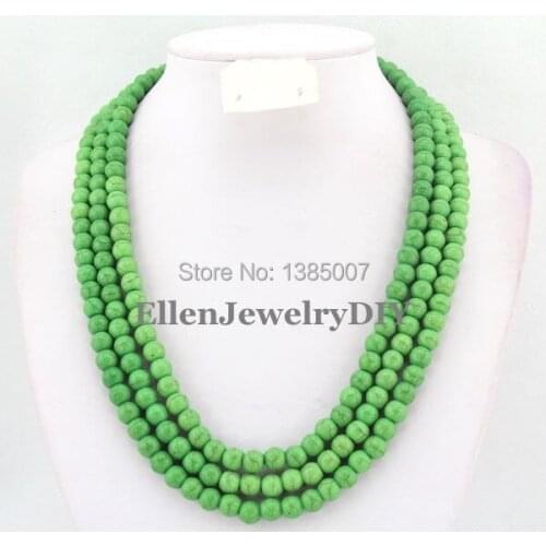 Green African Beaded Necklace Bridesmaid Necklace Bridal Party Necklace Wedding Gift Statement Necklace W7225