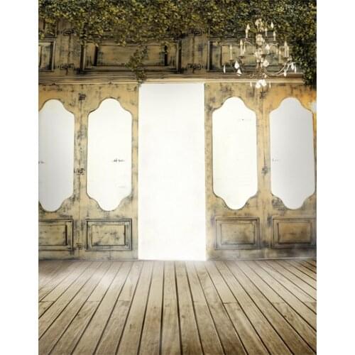 5x7ft Wooden Floor Vintage Room Photography Backdrops Photo Props Studio Background
