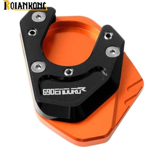 Motorcycle accessories stand Side stand extend Kickstand footrest for 690 Enduro 2008 2009 2010 2011 2012 2013 2015