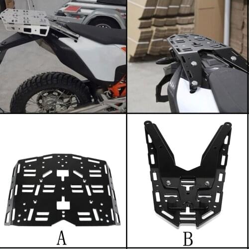 Motorcycle Aliminum FOR 690 Enduro R SMC-R smcr 2019 2020 2021 Rear Storage Box Luggage Holder Bracket luggage rack Accessories