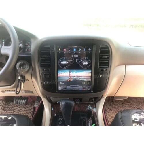 12.1 inch Car for TOYOTA radio tape recorder head unit multimedia player for TOYOTA LAND CRUISER 1999-2002 Radio Player