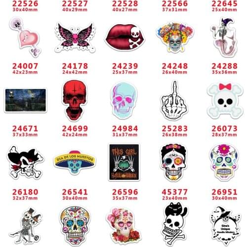 Free shipping halloween resin for bows 30 pcs planar resin PR 22526