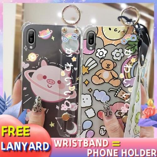 New Glitter Phone Case For Huawei Y6 Pro 2019/Honor Play 8A Cute New Arrival For Girls For Man