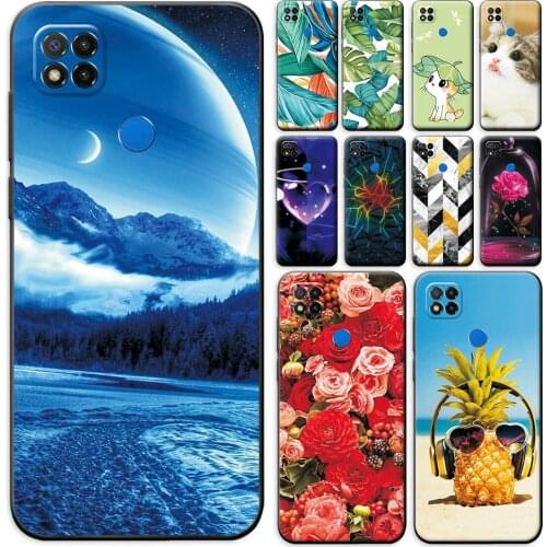 Case For Redmi 9C Cover Soft TPU Phone Bumper For Xiaomi Redmi 9C NFC on Redmi 9C NFC 6.53" Protective Case For Xiaomi Redmi 9C