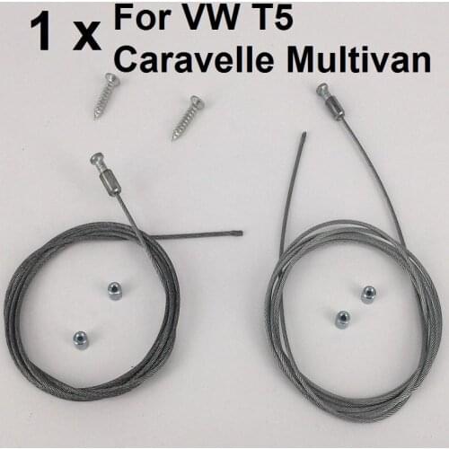 For VW T5 Caravelle Multivan electric sliding door repair Steel wire Left&right Onwards 2003