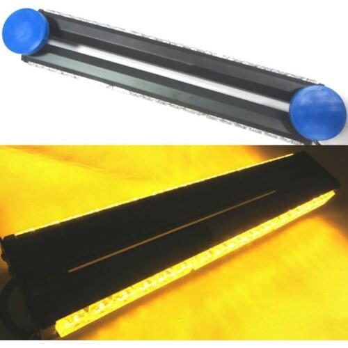 Dual side Led strobe flash light bar Car truck warning lamp Police Fireman Ambulance Emergency working light hazard beacon light