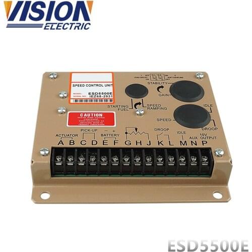 ESD5500E Engine Electronic Speed Controller, ESC Board Speed Modulator, Generator Controller