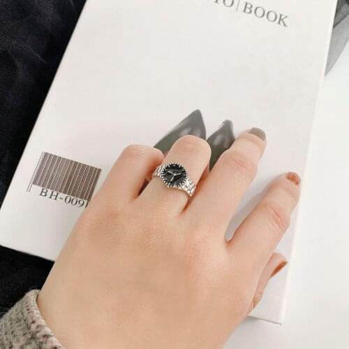 1PC Women Watch Ring Jewelry Girlfriend Gift Third Finger Girl Gift Innovation Shape Rings for Woman Fashion Creative