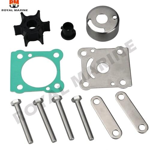6N0-W0078 Water Pump Impeller Kit For Yamaha Outboard Motor 2T 6HP 8HP 18-3460 6G1-W0078-A1 6N0-W0078-00 6G1-W0078-A0 6G1-W0078