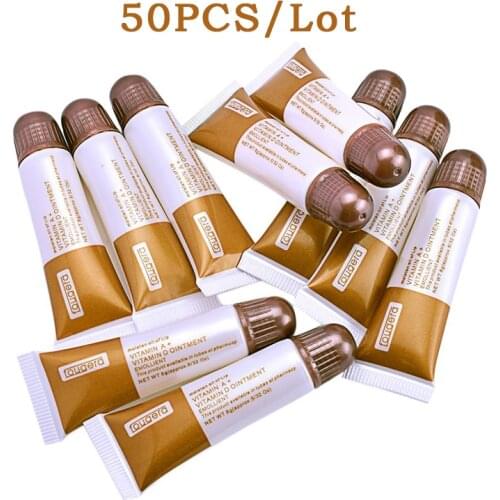 Makeup Permanent Makeup Repair Gel Tattoo Nursing Ointment A & D Permanent Makeup Repair For Tattoo 50Pcs/Lot