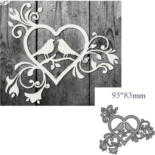 Metal cutting dies cut die mold Animal bird decoration Scrapbook paper craft knife mould blade punch stencils dies