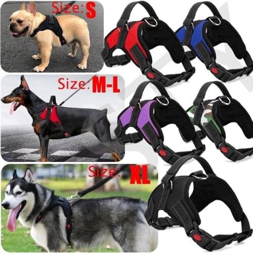 Soft Adjustable Harness Pet Large Dog Walk Out Harness Vest for Medium Dog Chest Strap Dog Harness Pets Accessories