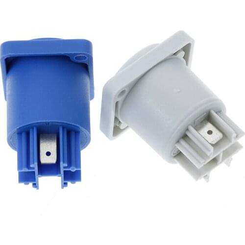 NAC3FCA 20A/250V 3 Pin Female Panel PowerCon Socket Audio Connector Socket