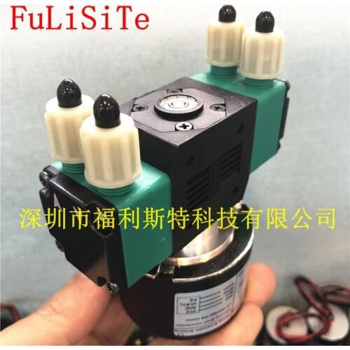 Wholesale two head inkjet printer inks pump liquid big pump eco solvent Solution Supply 24V 18W 600ml/min big pumps factory