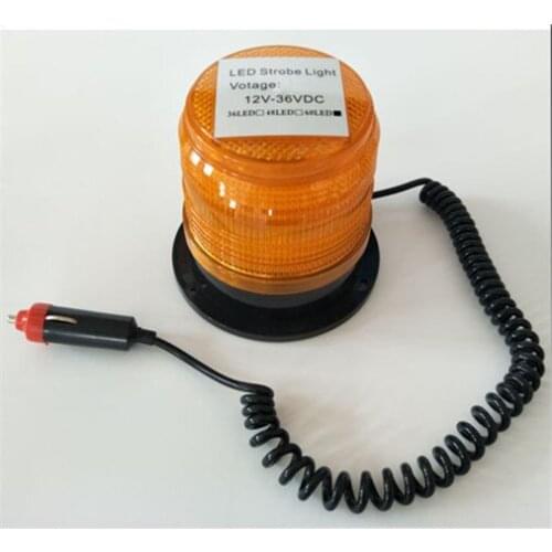 LED Strobe Light Votage 12-36DVC 60LED bus warning light ceiling traffic engineering strobe light building obstacle light