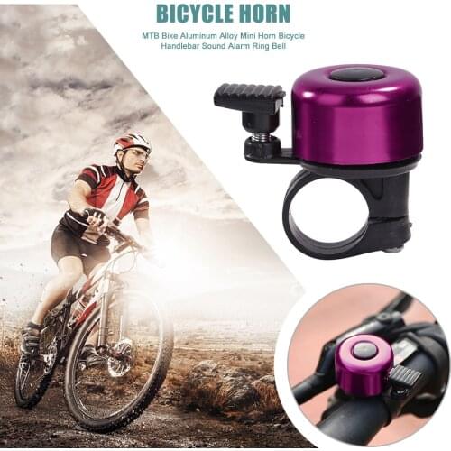 Sound Alarm Ring Bell Bike Aluminum Alloy Horn Portable MTB Cycling Bicycle Handlebar Waterproof Cycling Elements