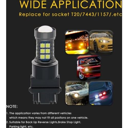 10x P21W LED 30SMD 1156 BA15S Led Bulb BAU15S PY21W 1157 BAY15D LED lights for car T20 7443 3030 Car Turn Signal Lamp Auto Bulb