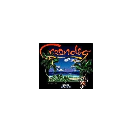 Green Dog 16 bit MD Game Card For Sega Mega Drive For Genesis