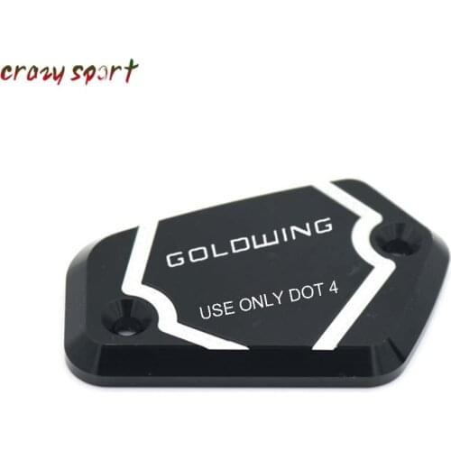 2020 Front Brake Brakes Fluid Reservoir Cover For HONDA Gold Wing GL 1800 GoldWing GL1800 18-20 Motorcycle CNC Logo