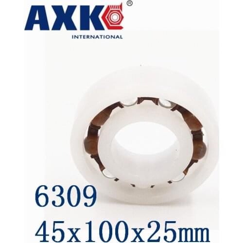 2019 New Sale Thrust Bearing Axk 6309 Pom (10pcs) Plastic Ball Bearings 45x100x25mm Glass Balls 45mm/100mm/25mm