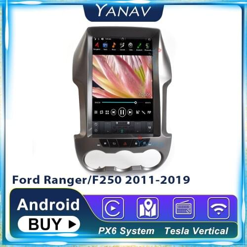 2din android car radio audio multimedia player FOR-Ford Ranger/F250 2011-2019 car GPS navigation autoradio 12.1 inch DVD player