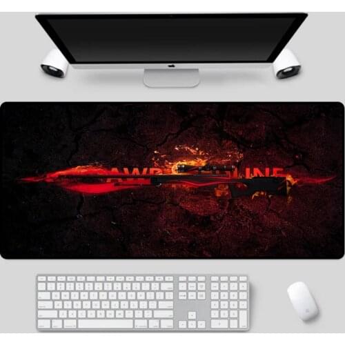 XGZ Large size gaming mouse pad csgo series pattern keyboard pad computer notebook high quality rubber anti-skid table mat