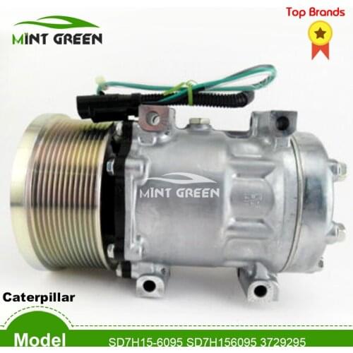 For AC Compressor free shipping 538GF 558LL 320D2FMGF SD7H15-6095 SD7H156095 3729295 372-9295 for Car Caterpillar