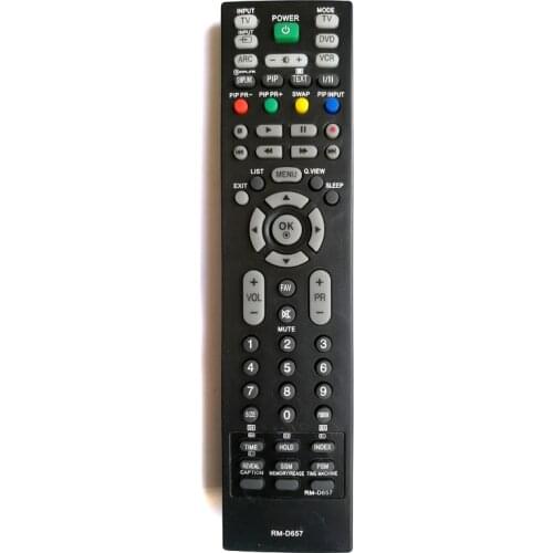 New For LG LCD TV RM-D657 Remote Control MKJ39927802 MKJ39927801 50PC3D-UE 50PQ20-UA 50PQ30-UA 26LH1DC5 L26W56BA