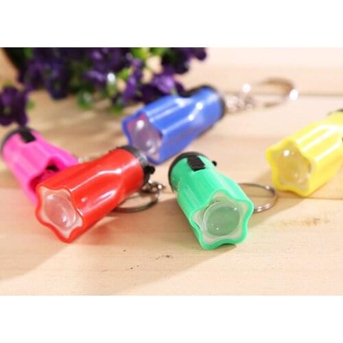 Outdoor portable creative home LED fans your flashlight keychain small flashlight