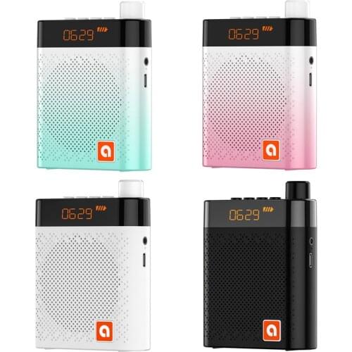 Bluetooth Amplifier FM Radio Loudspeaker Microphone Voice Amplifier Booster Megaphone Speakers For Teaching Tour Guide Sales Pro