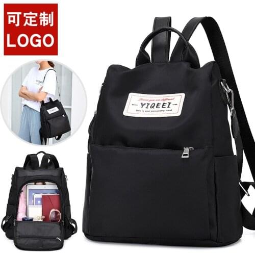 Backpack Womens Korean-style Versatile Casual Travel Bag WOMENS Backpack Multi-functional Waterproof Bag