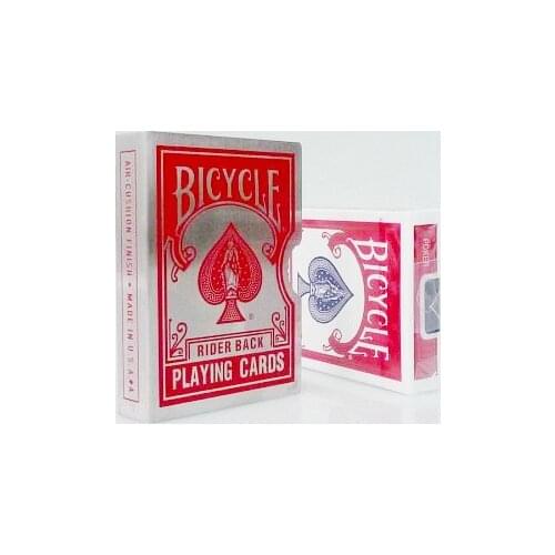 1mm T Stainless steel Playing Card Clips holder for professional magicians - RED (Super quality), card magic, magic accessory