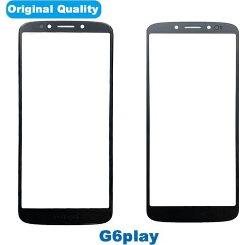 1PCS Front Outer Screen Glass Lens Replacement Touch Screen LCD Cover For Motorola Moto G6play G6 Play xt1922